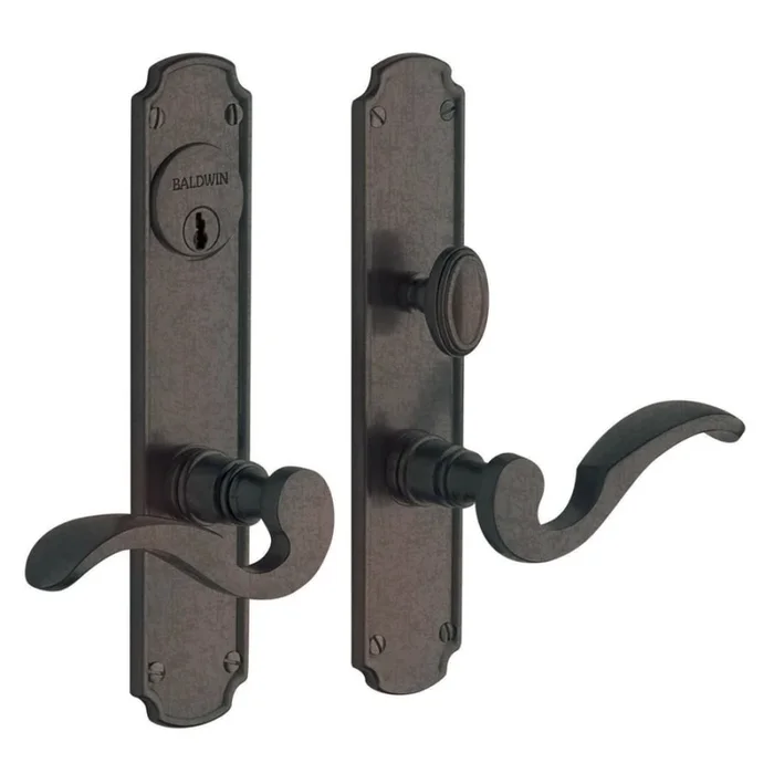 Baldwin Bismark Single Cylinder Mortise Handleset Trim Set