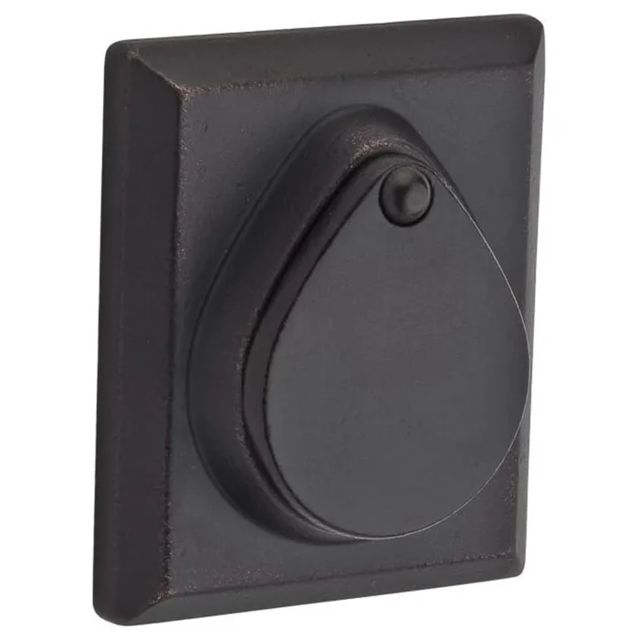 Baldwin Rustic Square SmartKey Double Cylinder Keyed Entry Deadbolt