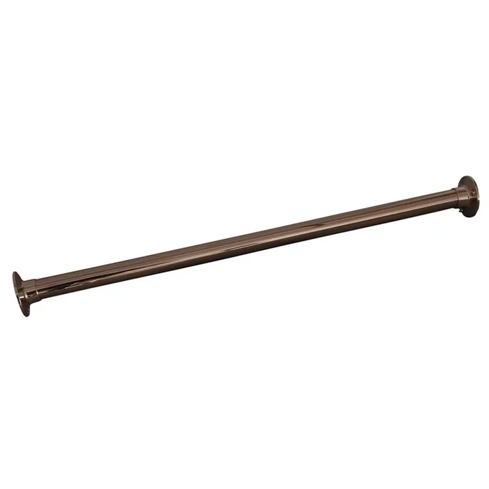 Barclay 4100 Straight Rod, 72”, w/310 Flanges, Polished Nickel