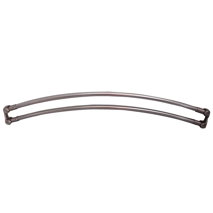Barclay 48” Double Curved Shower Curtain Rod-Oil Rubbed Bronze