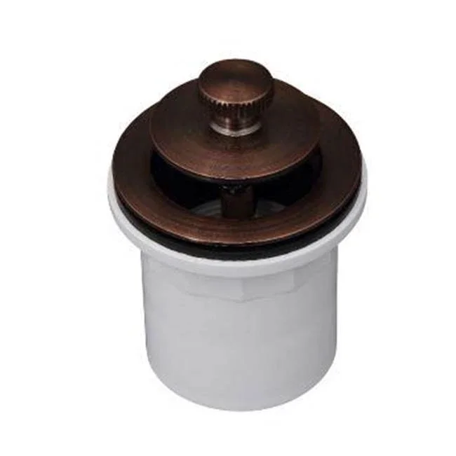 Barclay Bath Tub Drain Lift n Turn w/ 1-1/2” Flange PVC Adapter, CP