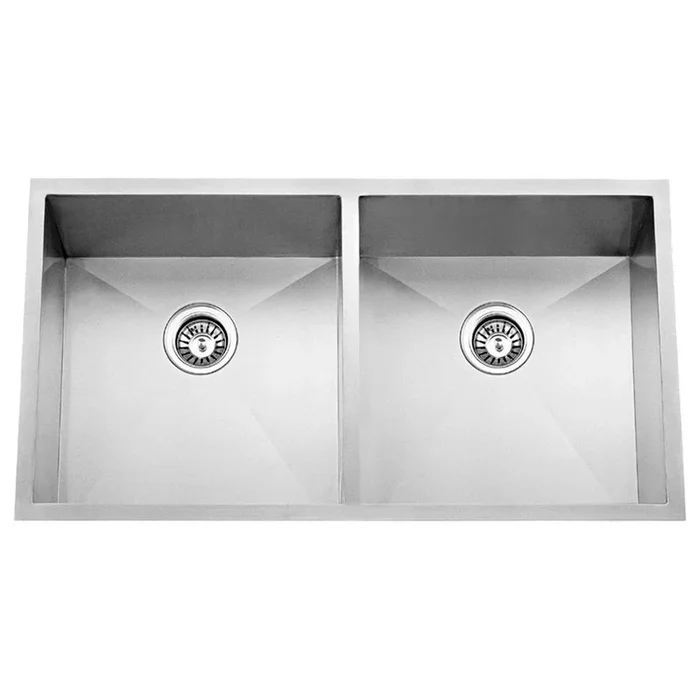 Barclay Jenessa 33” SS 50/50 Double Bowl Undermount Sink