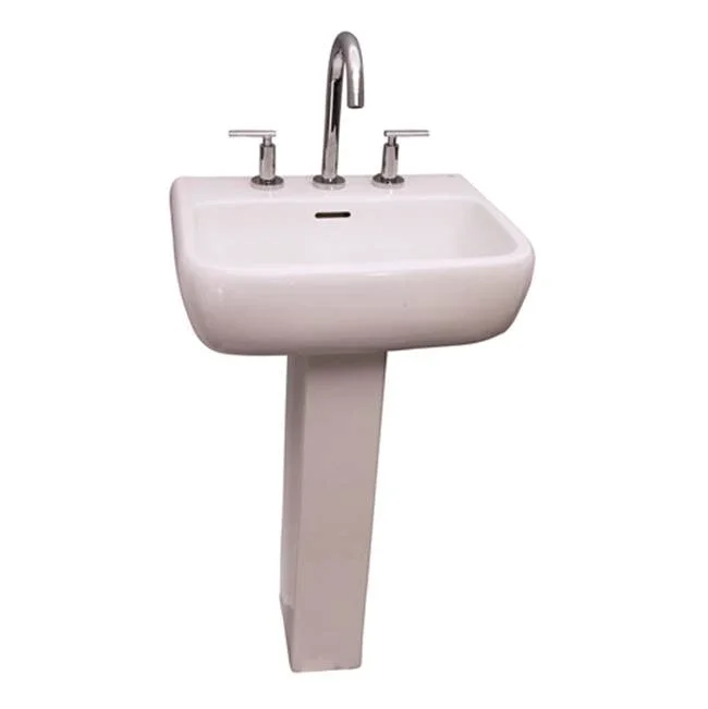 Barclay Metropolitan 420 Ped Lav 1 hole – White