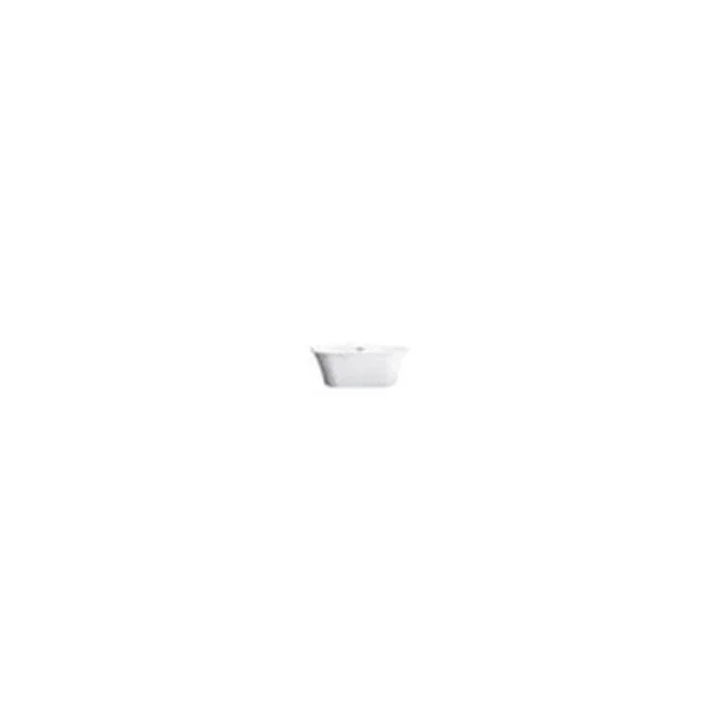 Barclay Nouri 66” AC Tub Matt White W/ Internal Drain & OF Matt BLACK