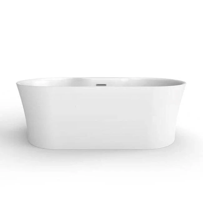 Barclay Onita 67” AC Tub W/Tap Deck W/Internal drain-OF,BN