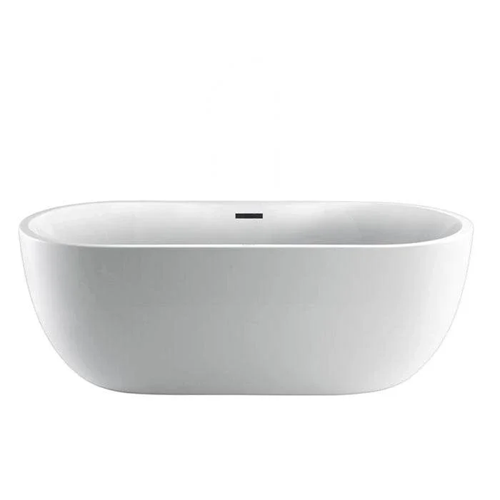 Barclay Pilar 65” Freestanding AC,7” Centers,W/internal drain-OF,CP