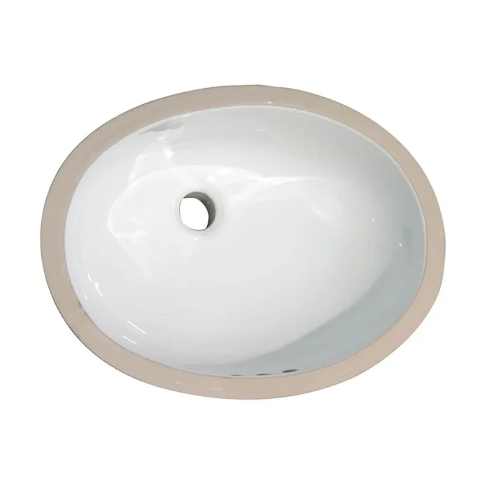 Barclay Rosa 500 Undercounter, 19 1/2 X 16 3/8, White