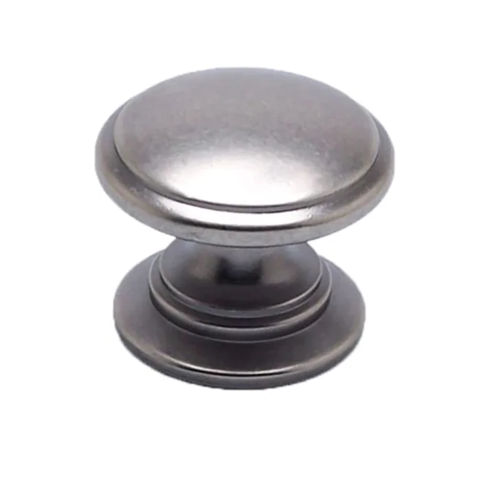 Berenson Andante Pack of (25) – 1-3/16 Inch Stacked Mushroom Cabinet Knobs / Drawer Knobs