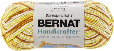 Bernat Handicrafter Cotton Yarn 340g – Ombres-Creamsicle