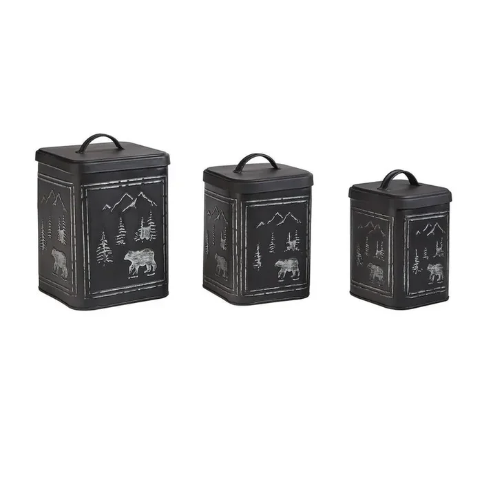 Black Bear Canister Set