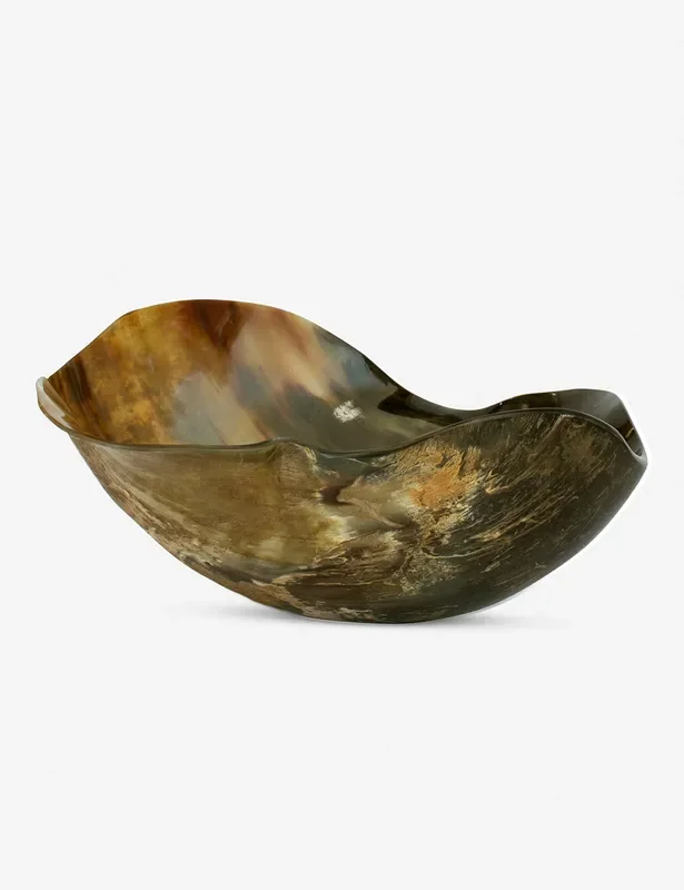 Black Horn Bowl by Regina Andrew
