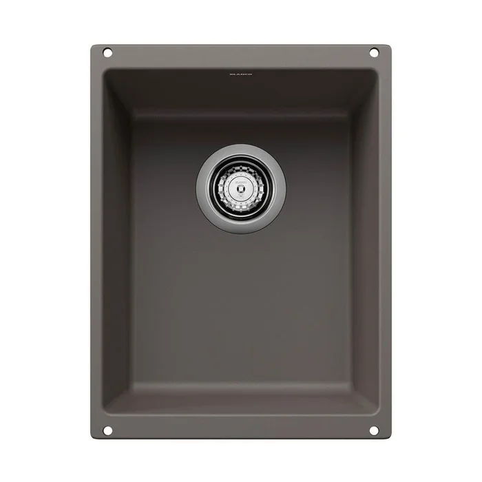 Blanco Precis SILGRANIT 13” Undermount Bar Sink – Volcano Gray