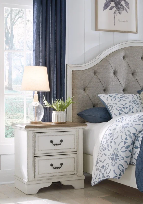 Blendon Two Drawer Night Stand