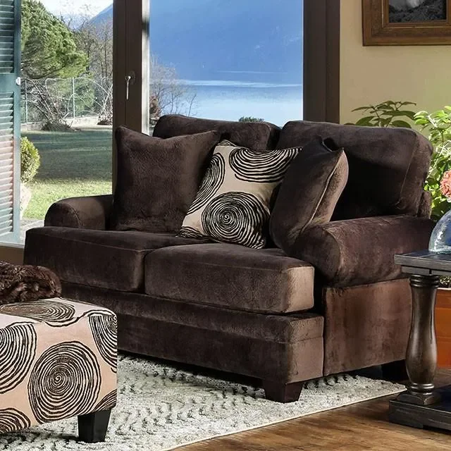 Bonaventura Brown Love Seat