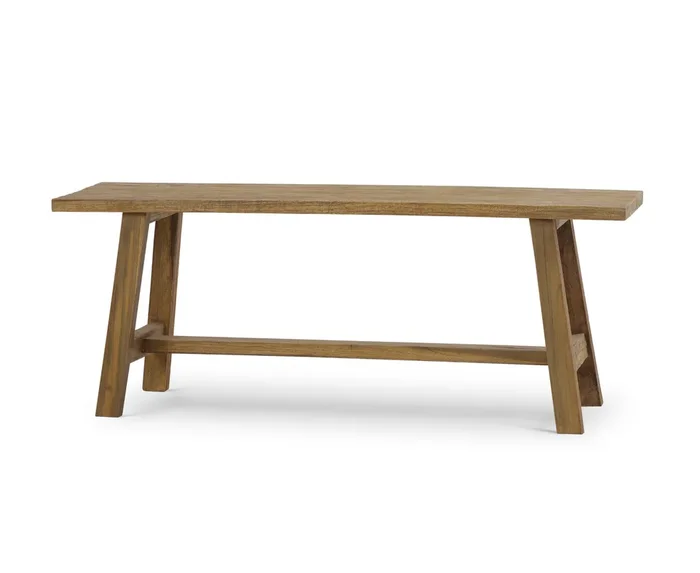 Bramble – Rustic Reclaimed Teak Bench – 85267——