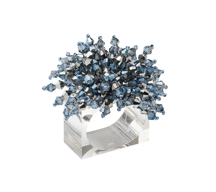 BRILLIANT NAPKIN RING IN MIDNIGHT