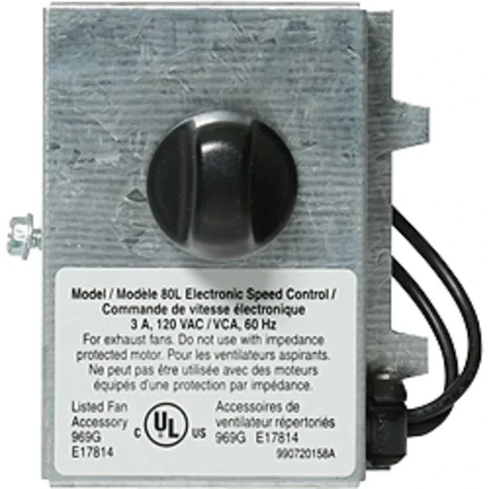 Broan Variable Speed Control