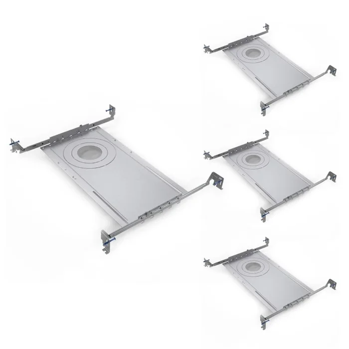 Bulbrite Pack of (4) 24″ Metal Mounting Bracket for 3/4/6″ Recessed Downlights