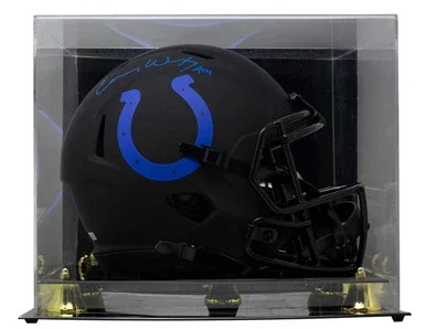 Carson Wentz Signed Colts Full Size Speed Replica Eclipse Helmet w/Case Fanatics