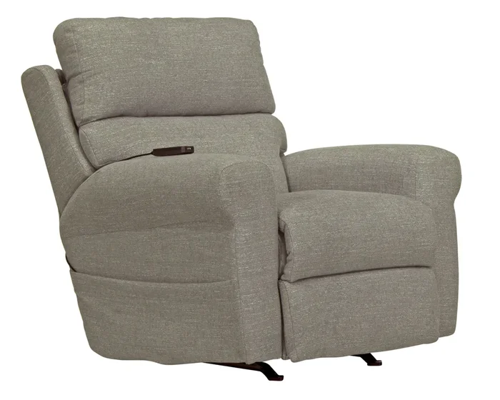 Catnapper – Unity Power Headrest Power Rocker Recliner w/CR3 Heat/Massage in Twilight – 764539-2-TWILIGHT