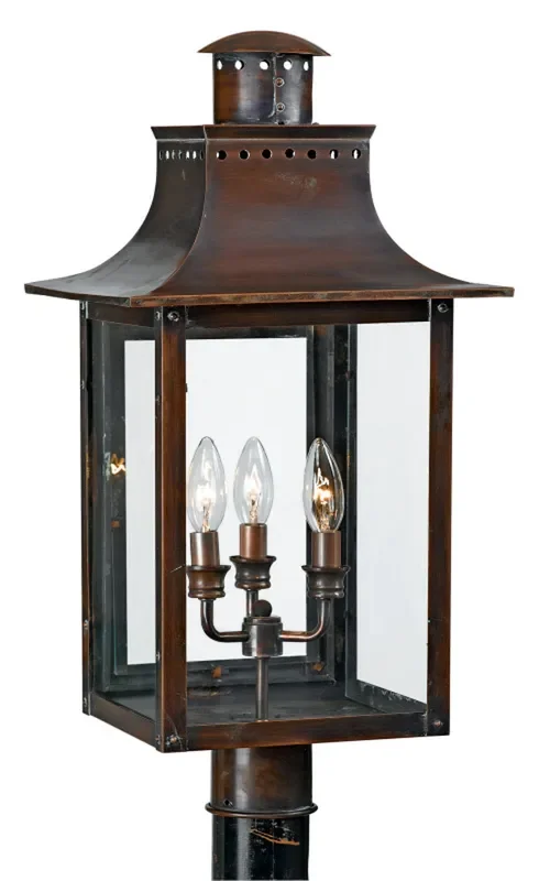 Chalmers Outdoor Post mount Lantern
