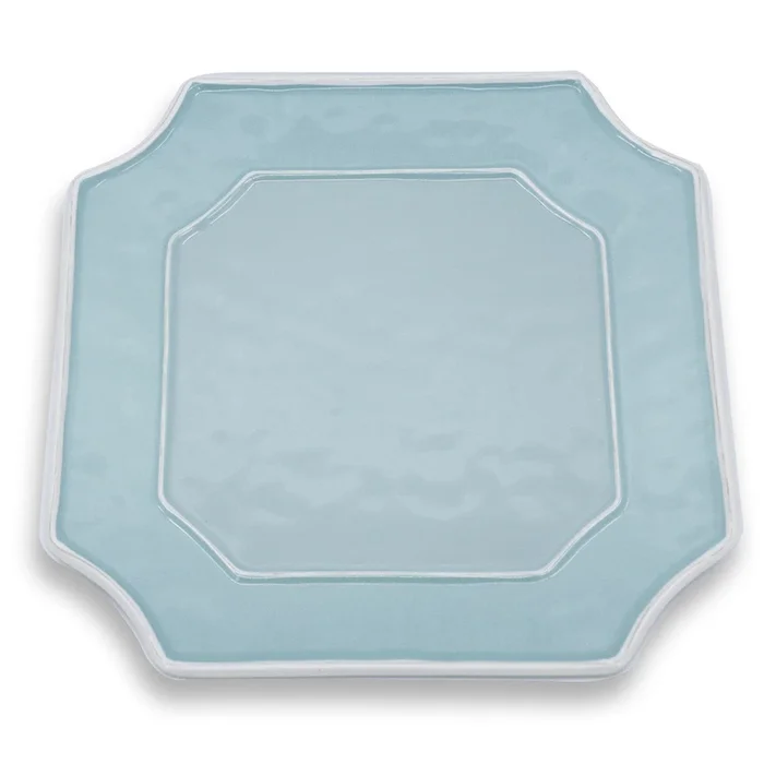 Charleston Square Tray (Blue)