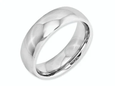 Chisel Cobalt Polished 7mm Wedding Band CC27 – CC27BG115