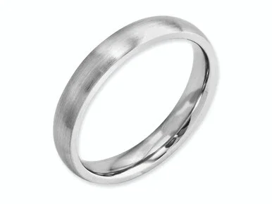 Chisel Cobalt Satin 4mm Wedding Band – CC29BG12