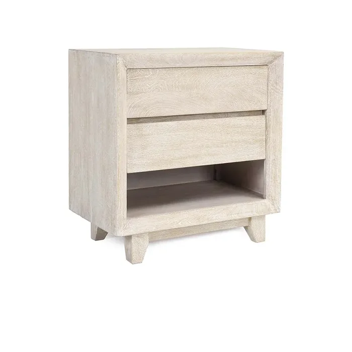 Classic Home – Reece 2 Drawer Nightstand – 52010860