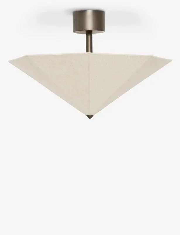 Claude Flush Mount Light by DISC Interiors