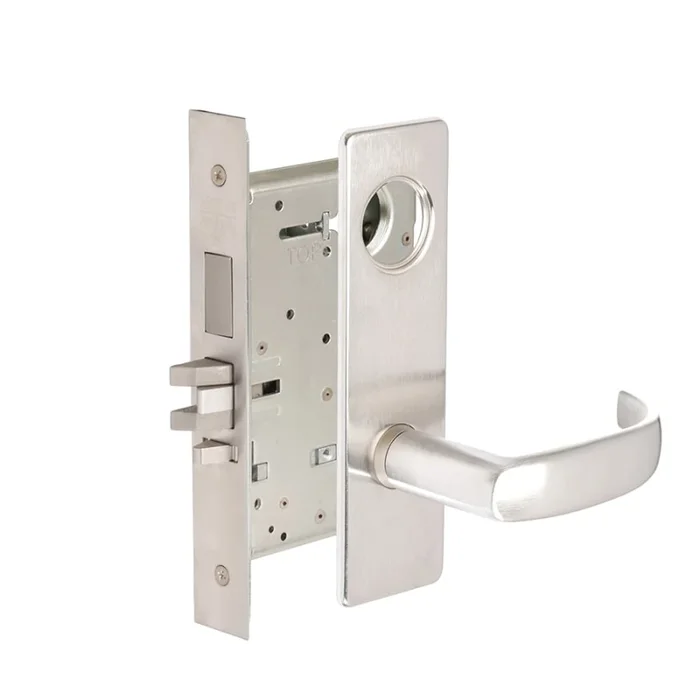 Corbin Russwin Commercial Fire Rated Panic Proof Grade 1 Keyed Entry Single Cylinder Mortise Lever Set with PSM Trim and Deadbolt – Less Cylinder