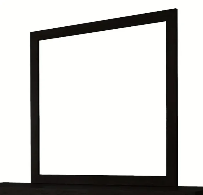 Crown Mark Furniture Jaylen Dresser Mirror in Black