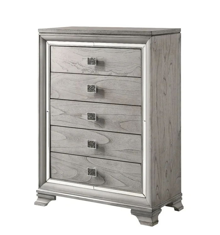 Crown Mark Vail Chest in Grey B7200-4