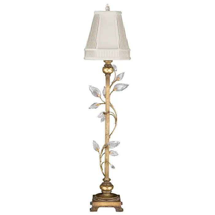 Crystal Laurel Console Lamp