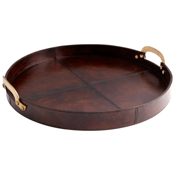 Cyan Design 06975 Bryant Tray – Brown – Extra Large