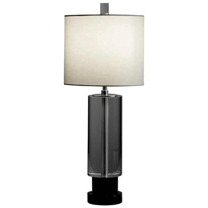 Cyan Design 10955 Gravity Table Lamp Designed for Cyan Design by J. Kent Martin – Clear and Black