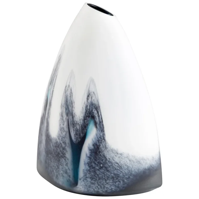 Cyan Design 11080 Mystic Falls Vase – Blue And White – Large