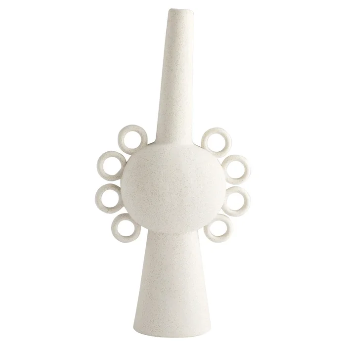 Cyan Design 11206 Ringlets Vase – White – Large