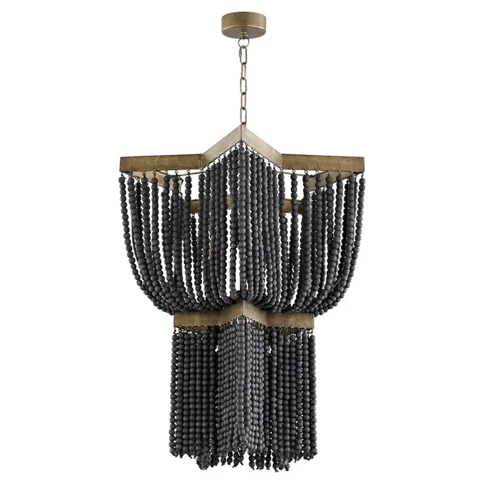 Cyan Design 11243 Estrella Pendant – Black – Wide