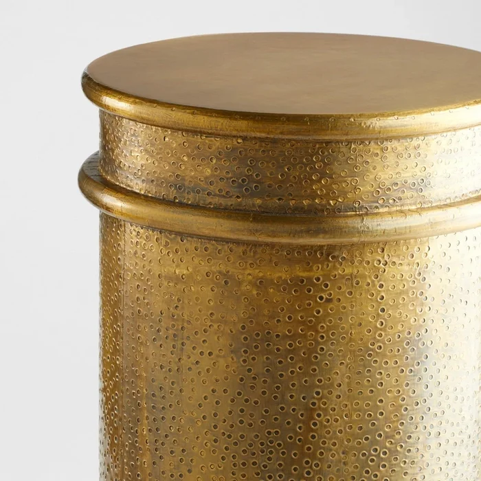 Cyan Design 11510 Gavel Accent Table – Brass – Brass