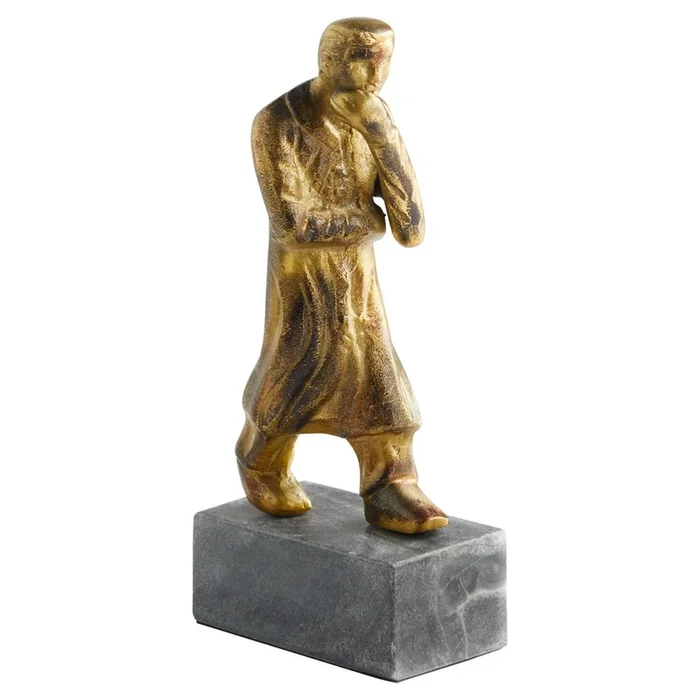 Cyan Design 11605 Epicurus Sculpture – Gold and Black