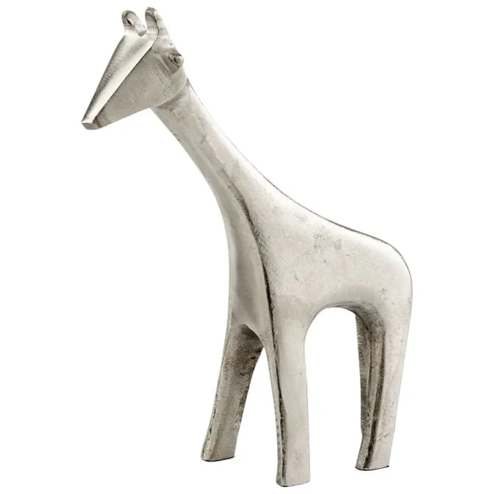 Cyan Design Nickel Neck 11.75 Inch High Aluminum Figurine Made in India