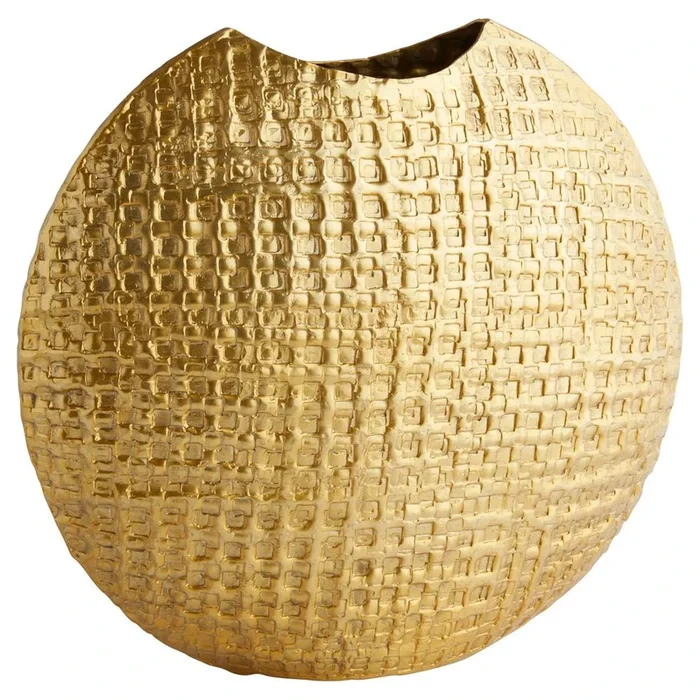 Cyan Designs Artemios Vase, Gold – Medium