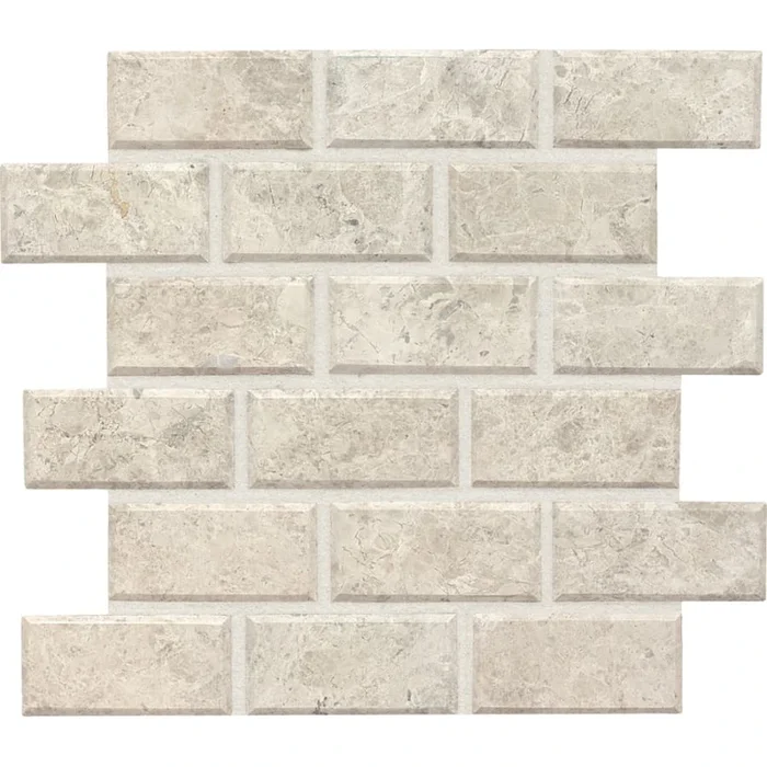 Daltile Limestone – 2″ x 4″ Rectangle Wall Tile – Honed Visual – Sold by Sheet (1 SF/Sheet)