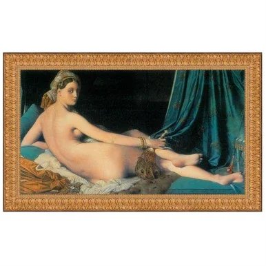 Design Toscano 28.5″ x 19″ La Grande Odalisque 1814 Canvas Art DA2162