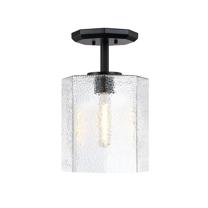 Designer Fountain Haven 10″ Wide Semi-flush Ceiling Fixture