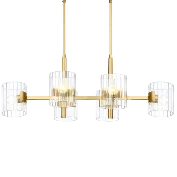 Designers Fountain Aries 6 Light 36″ Wide Linear Pendant