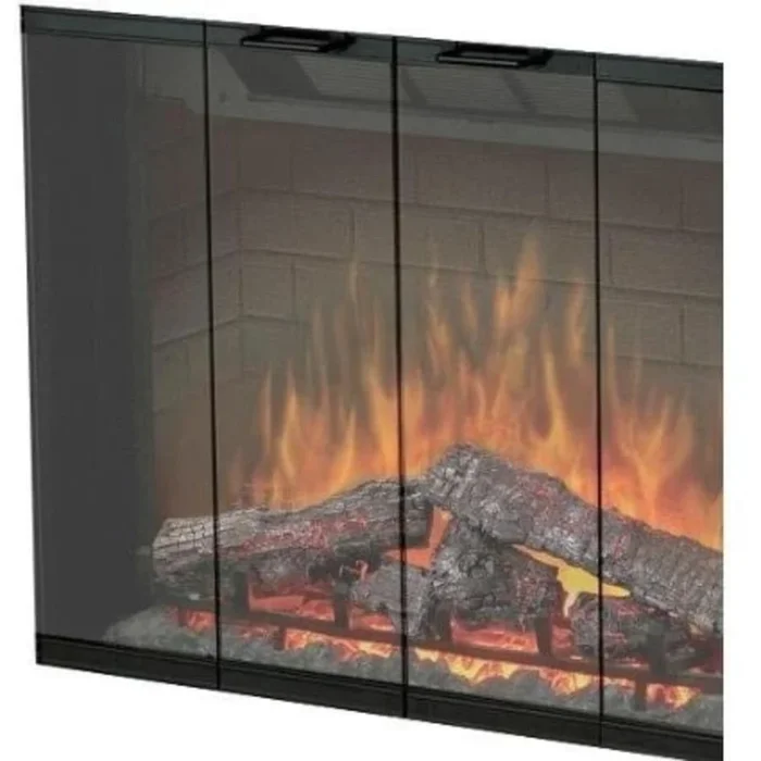 Dimplex 39″ Single Pane Bi-Fold Design Glass Door Kit