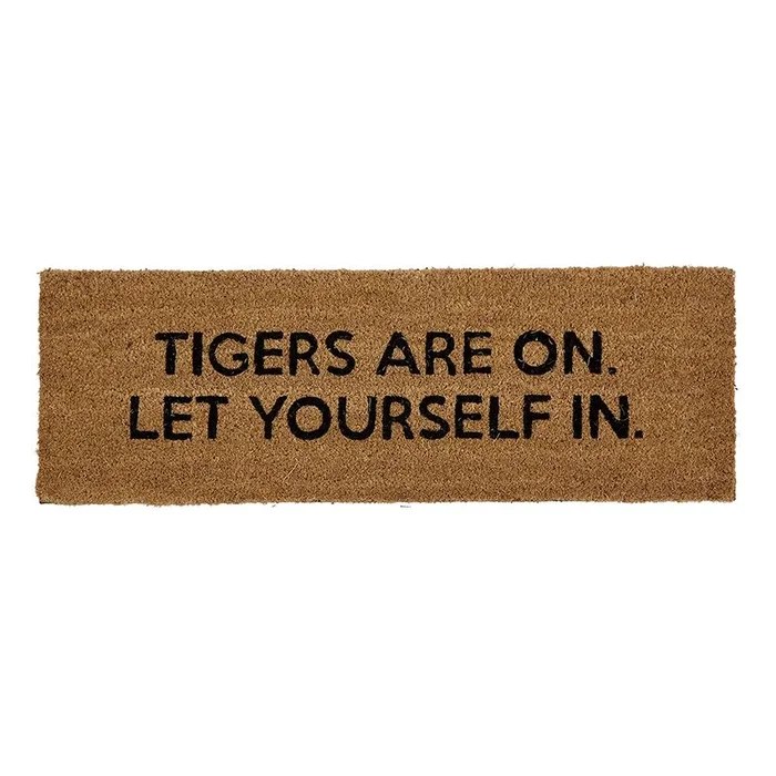 Door Mat – Tigers Are On, Set of 2