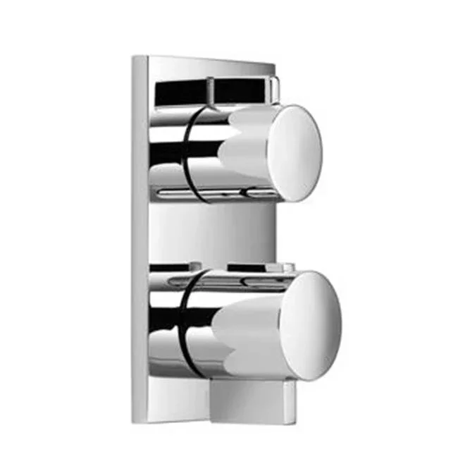 Dornbracht Concealed Thermostat With Three-Way Volume Control In Platinum